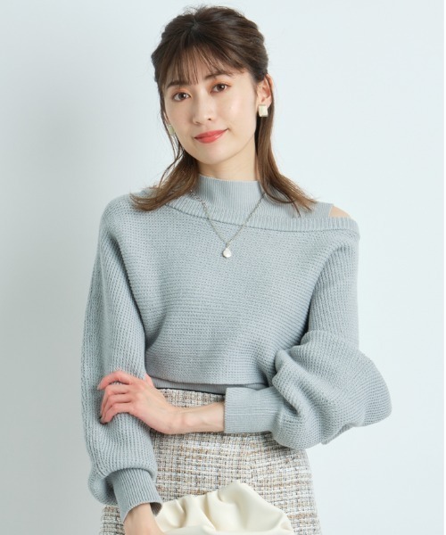 Apuweiser-riche（アプワイザーリッシェ）の「レイヤードニット