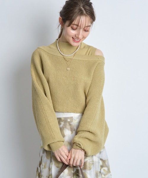 Apuweiser-riche（アプワイザーリッシェ）の「レイヤードニット