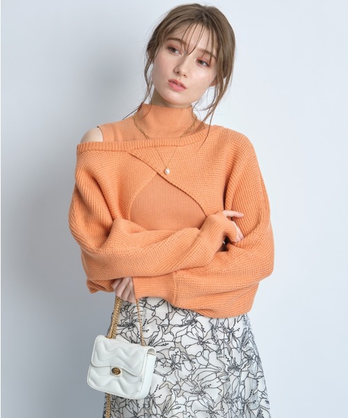 Apuweiser-riche（アプワイザーリッシェ）の「レイヤードニット