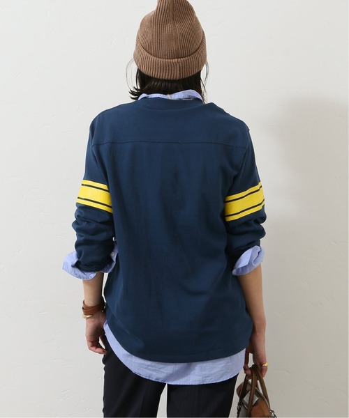 AP STUDIO（エーピーストゥディオ）の「【COUTURE D`ADAM/クチュールドアダム】 STARTER collaboration Tシャツ（Tシャツ/カットソー・レディース・ダークブルー・38）」の5枚目の写真