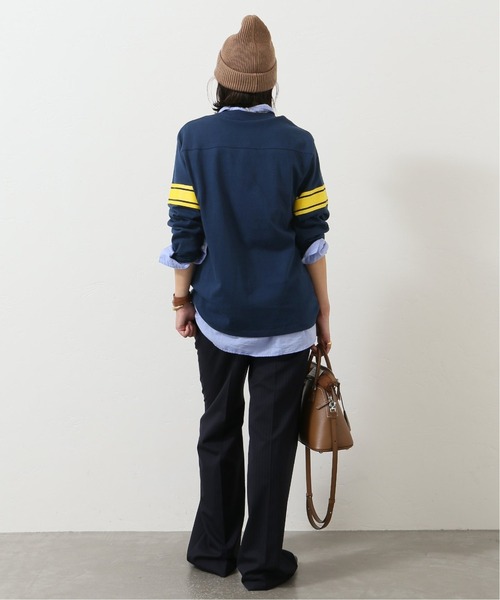 AP STUDIO（エーピーストゥディオ）の「【COUTURE D`ADAM/クチュールドアダム】 STARTER collaboration Tシャツ（Tシャツ/カットソー・レディース・ダークブルー・38）」の8枚目の写真