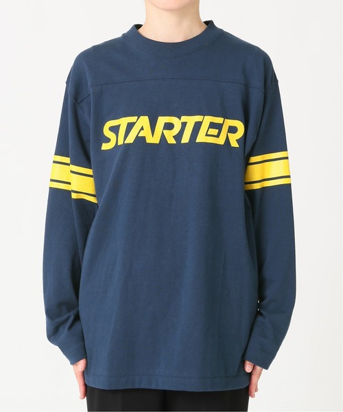 AP STUDIO（エーピーストゥディオ）の「【COUTURE D`ADAM/クチュールドアダム】 STARTER collaboration Tシャツ（Tシャツ/カットソー・レディース・ダークブルー・38）」の9枚目の写真