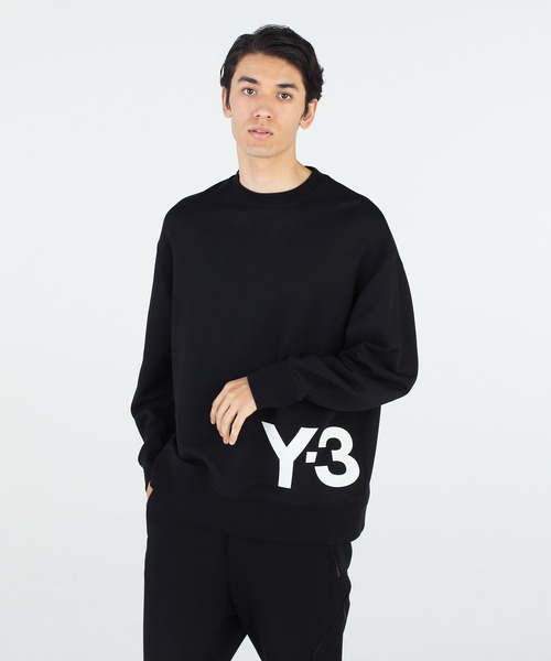 Y-3（ワイスリー）の「U CH1 LOGO CREW SWEATSHIRT（スウェット・メンズ・ブラック・SMALL/MEDIUM/LARGE/X-LARGE/XX-LARGE/X-SMALL/XX-SMALL）」の7枚目の写真