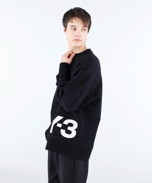 Y-3（ワイスリー）の「U CH1 LOGO CREW SWEATSHIRT（スウェット・メンズ・ブラック・SMALL/MEDIUM/LARGE/X-LARGE/XX-LARGE/X-SMALL/XX-SMALL）」の13枚目の写真