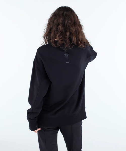 Y-3（ワイスリー）の「U CH1 LOGO CREW SWEATSHIRT（スウェット・メンズ・ブラック・SMALL/MEDIUM/LARGE/X-LARGE/XX-LARGE/X-SMALL/XX-SMALL）」の15枚目の写真