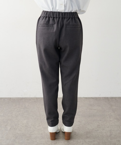 PUAL CE CIN(ピュアルセシン)の「裏起毛スリムテーパードパンツ(その他パンツ・レディース・ネイビー/グレー・FREE)」の13枚目の写真