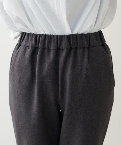 PUAL CE CIN(ピュアルセシン)の「裏起毛スリムテーパードパンツ(その他パンツ・レディース・ネイビー/グレー・FREE)」の14枚目の写真