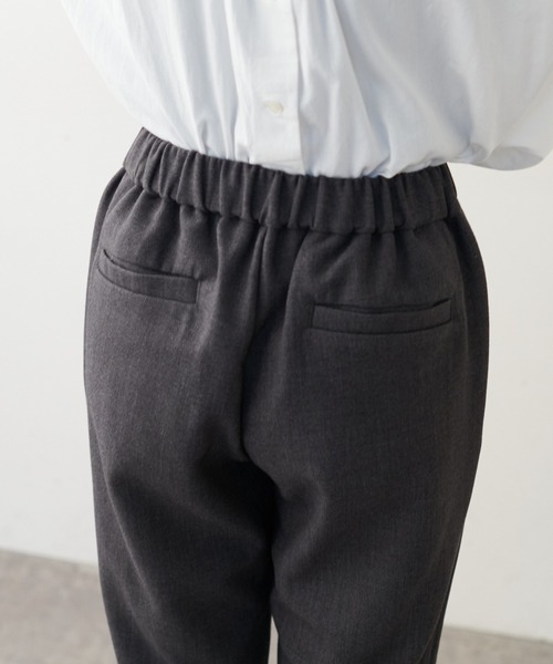 PUAL CE CIN(ピュアルセシン)の「裏起毛スリムテーパードパンツ(その他パンツ・レディース・ネイビー/グレー・FREE)」の16枚目の写真