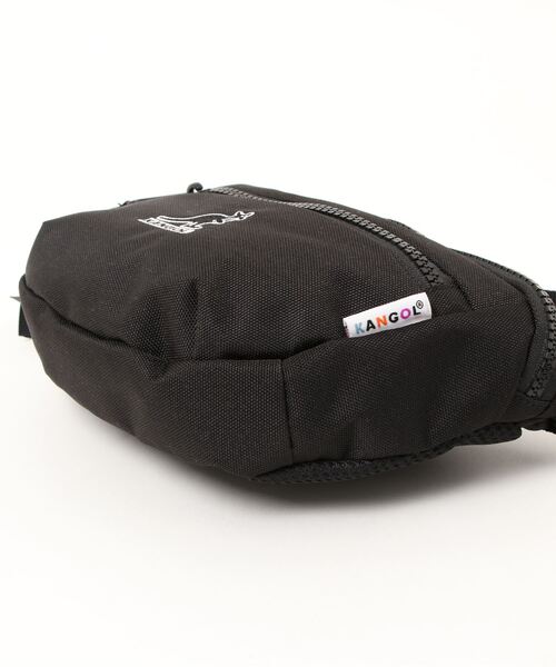 KANGOL(カンゴール)の「【KANGOL/カンゴール】 ダブルZIP ウエストバッグ / ショルダーバッグ(ショルダーバッグ・メンズ・ホワイト/ブラック/ベージュ・FREE)」の5枚目の写真