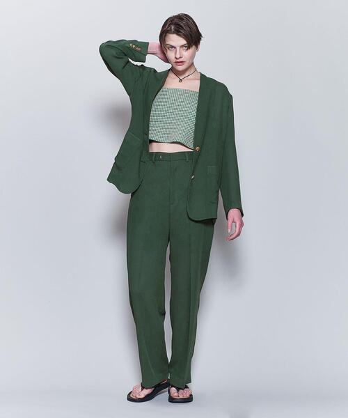 <6（ROKU）＞KARSEY JACKET/ジャケット 6（ロク）の「＜6(ROKU)＞KARSEY JACKET/ジャケット（ノーカラー