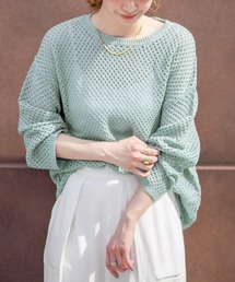 Simplicite | メッシュニットプルオーバー◆(ニット/セーター)