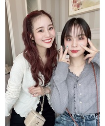 jumelle | リブメロウカーディガン(カーディガン/ボレロ)