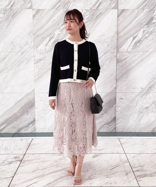 index（インデックス）の「◇アラベスクレースフレアスカート