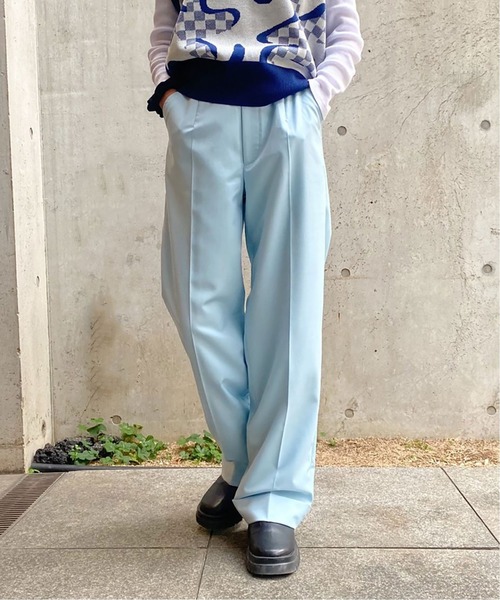 Oriens JOURNAL STANDARD(オリエンス ジャーナルスタンダード)の「Daddys セットアップスラックスパンツ (WOMENS)(スラックス・レディース・ブラウン/グリーン/アイボリー/ブルー系その他・SMALL/MEDIUM)」の4枚目の写真
