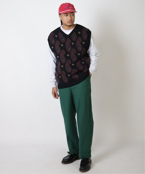 Oriens JOURNAL STANDARD(オリエンス ジャーナルスタンダード)の「Daddys セットアップスラックスパンツ (WOMENS)(スラックス・レディース・ブラウン/グリーン/アイボリー/ブルー系その他・SMALL/MEDIUM)」の16枚目の写真