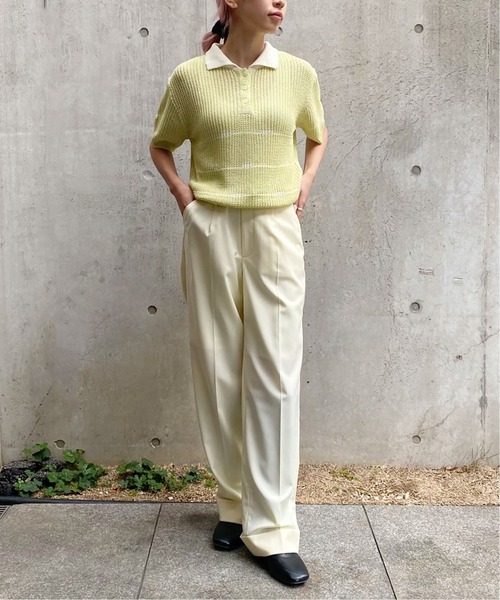 Oriens JOURNAL STANDARD(オリエンス ジャーナルスタンダード)の「Daddys セットアップスラックスパンツ (WOMENS)(スラックス・レディース・ブラウン/グリーン/アイボリー/ブルー系その他・SMALL/MEDIUM)」の5枚目の写真