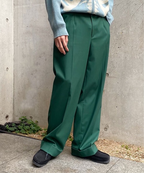 Oriens JOURNAL STANDARD(オリエンス ジャーナルスタンダード)の「Daddys セットアップスラックスパンツ (WOMENS)(スラックス・レディース・ブラウン/グリーン/アイボリー/ブルー系その他・SMALL/MEDIUM)」の12枚目の写真