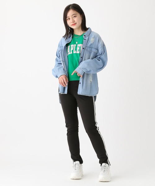 repipi armario（レピピ アルマリオ）の「サイドラインレギパン（その他パンツ・キッズ・ブラック系その他・SMALL/LARGE/MEDIUM）」の13枚目の写真