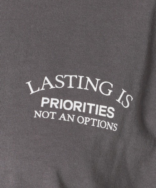 JOURNAL STANDARD relume（ジャーナルスタンダード　レリューム）の「フレンチスリーブロゴTシャツ（Tシャツ/カットソー・レディース・ホワイト/グレー・FREE）」の13枚目の写真