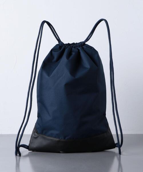 NIKE（ナイキ）の「＜NIKE（ナイキ）＞ トレーニング ジム ナップサック（バックパック/リュック・メンズ・ブラック/ネイビー・FREE）」の4枚目の写真
