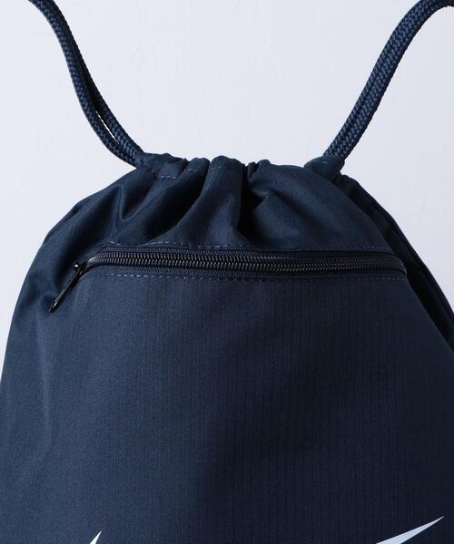 NIKE（ナイキ）の「＜NIKE（ナイキ）＞ トレーニング ジム ナップサック（バックパック/リュック・メンズ・ブラック/ネイビー・FREE）」の8枚目の写真