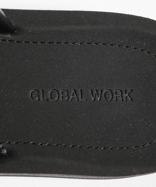 GLOBAL WORK（グローバルワーク）の「らくっションヒネリサンダル/267174（サンダル・レディース・ブラック/ベージュ/イエロー/アイボリー/ミント・SMALL/MEDIUM/LARGE/X-LARGE）」の16枚目の写真