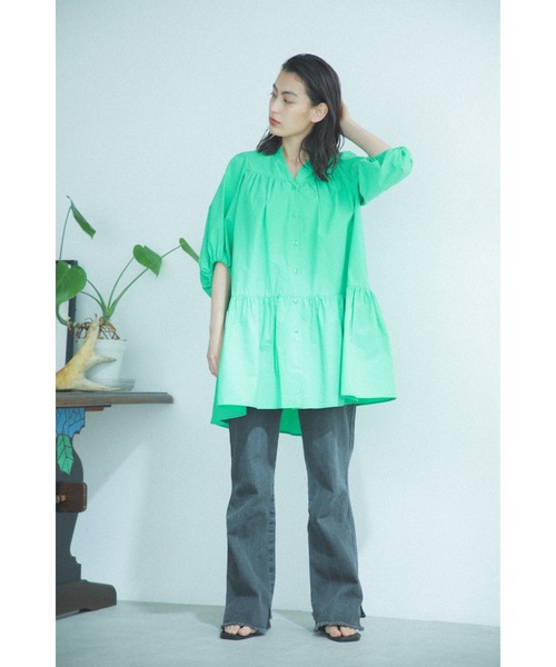 ROSE BUD（ローズバッド）の「ティアードチュニックブラウス