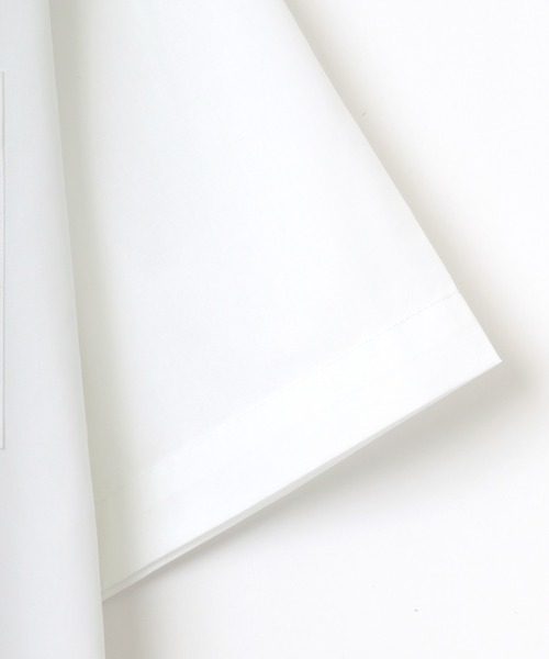 Lazar（ラザル）の「オーバーサイズ Ride Free ワッペン ワンポイント刺繍 ムジ ストライプ レギュラーカラー 半袖シャツ/ワークシャツ（シャツ/ブラウス・メンズ・ホワイト/ベージュ/ブルー/ホワイト系その他/ブルー系その他/ブルー系その他2/ブルー系その他3・LL/M/L）」の20枚目の写真