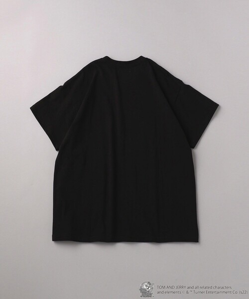 FREAK'S STORE（フリークスストア）の「▽【WEB限定】TOMandJERRY/トムとジェリー　別注カレッジTシャツ（Tシャツ/カットソー・レディース・ライトグレー/ブラック/パープル/グレー/オフホワイト・ﾌﾘ-）」の14枚目の写真