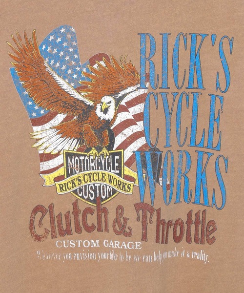 yuw（ユウ）の「ＰＲＩＮＴ　ＦＳ　ＴEE　278645（Tシャツ/カットソー・レディース・オフホワイト/ブラック/ベージュ・FREE）」の20枚目の写真