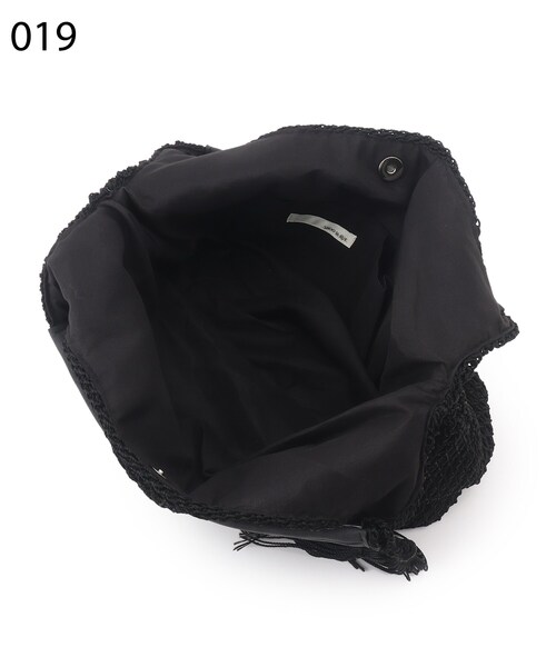 SHOO・LA・RUE(シューラルー)の「◆ワンショルニットバッグ(ショルダーバッグ・レディース・ブラック/オレンジ系その他5/ベージュ/ライトグリーン・00)」の16枚目の写真