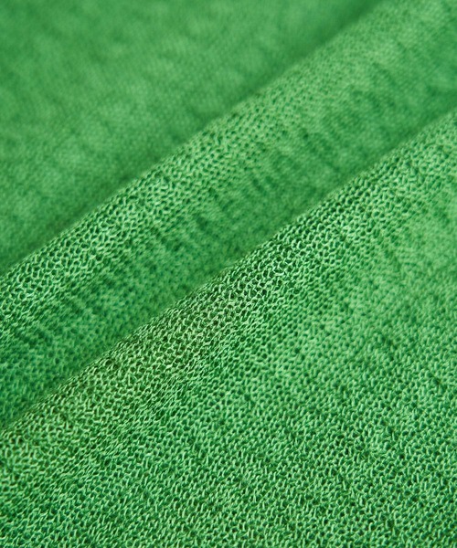 ROPE' PICNIC（ロペピクニック）の「シアーブークレーギャザーニットプルオーバー（ニット/セーター・レディース・ライトグリーン/オフホワイト/ブラック/パープル・38）」の13枚目の写真