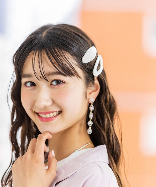 repipi armario(レピピ アルマリオ)の「☆セットアイテム☆カラフルパッチンピン(ヘアピン・キッズ・ホワイト/ブルー系その他/ライトパープル/ライトイエロー/ライトピンク/ライトグリーン・FREE)」の7枚目の写真