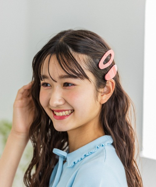 repipi armario(レピピ アルマリオ)の「☆セットアイテム☆カラフルパッチンピン(ヘアピン・キッズ・ホワイト/ブルー系その他/ライトパープル/ライトイエロー/ライトピンク/ライトグリーン・FREE)」の8枚目の写真