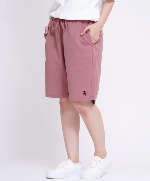 GIORDANO（ジョルダーノ）の「[GIORDANO] ライオン刺繍ダブルニットショーツ (ユニセックス)（スウェットパンツ・レディース・レッド/ブラック系その他2/ベージュ/ネイビー系/ダークグレー/グレー/ダークグリーン・LARGE/X-LARGE/SMALL/MEDIUM）」の7枚目の写真