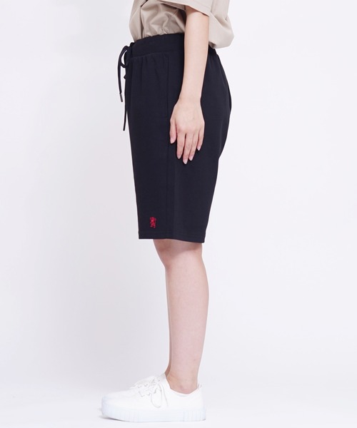 GIORDANO（ジョルダーノ）の「[GIORDANO] ライオン刺繍ダブルニットショーツ (ユニセックス)（スウェットパンツ・レディース・レッド/ブラック系その他2/ベージュ/ネイビー系/ダークグレー/グレー/ダークグリーン・LARGE/X-LARGE/SMALL/MEDIUM）」の19枚目の写真