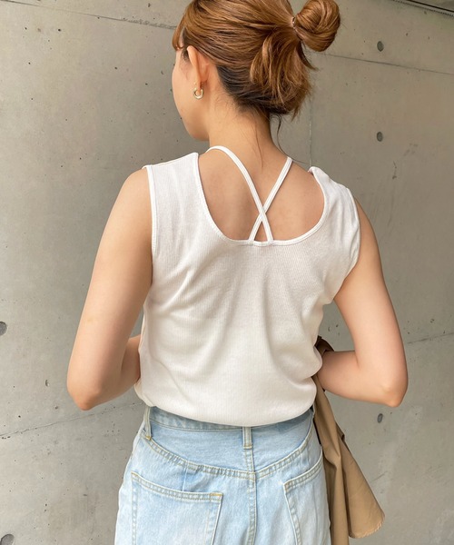 DouDou（ドゥドゥ）の「2WAYタンク（タンクトップ）」 - WEAR