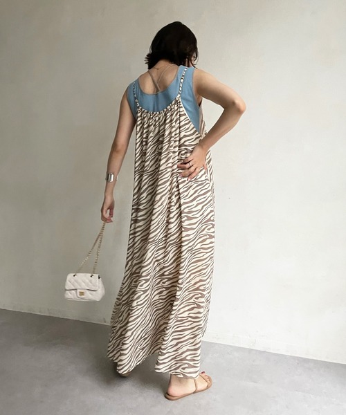 DouDou（ドゥドゥ）の「2WAYタンク（タンクトップ・レディース・ブラック/ベージュ/オフホワイト・FREE）」の12枚目の写真