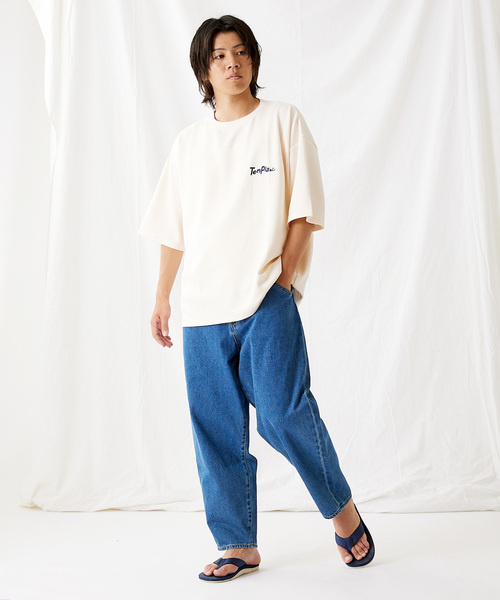 JOURNAL STANDARD(ジャーナルスタンダード)の「【TENPLA&Co】フワット テェーシャツ(Tシャツ/カットソー・メンズ・ネイビー/グレー/イエロー/グリーン/ホワイト系その他・MEDIUM/LARGE)」の9枚目の写真