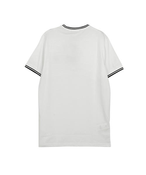 FRED PERRY（フレッドペリー）の「FRED PERRY フレッドペリー TWIN TIPPED メンズ 半袖 Tシャツ（Tシャツ/カットソー・メンズ・ホワイト/ブラック/ネイビー・MEDIUM/LARGE/SMALL/X-LARGE）」の4枚目の写真