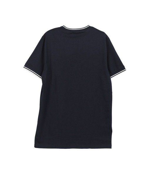 FRED PERRY（フレッドペリー）の「FRED PERRY フレッドペリー TWIN TIPPED メンズ 半袖 Tシャツ（Tシャツ/カットソー・メンズ・ホワイト/ブラック/ネイビー・MEDIUM/LARGE/SMALL/X-LARGE）」の6枚目の写真