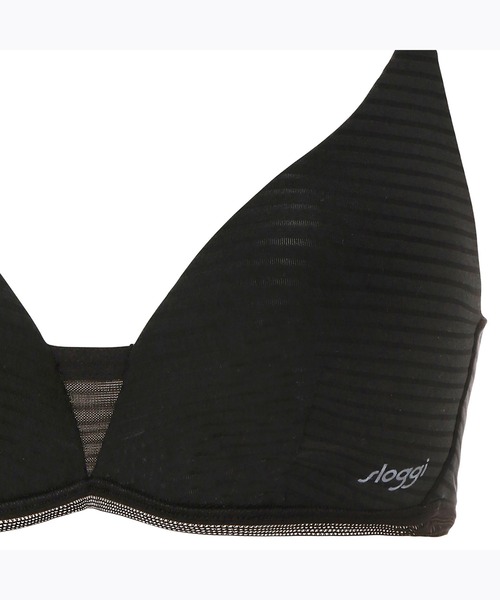 Sloggi（スロギー）の「スロギー エバーフレッシュプラス ノンワイヤーブラジャー【LLサイズ】sloggi Ever Fresh Plus P JX（ブラジャー・レディース・ブラック/テラコッタ・LL）」の3枚目の写真