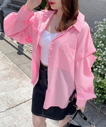 OLIVE des OLIVE | 肩開きシャツ(シャツ/ブラウス)