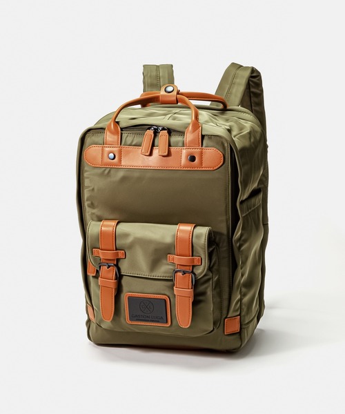 GASTON LUGA（ガストンルーガ）の「GASTON LUGA BITEN 15 BACKPACK 17.5L ガストンルーガ ビーテン 15 バックパック（バックパック/リュック・メンズ・ブラック/グレー/オリーブ/ブラック×ブラック・FREE）」の4枚目の写真