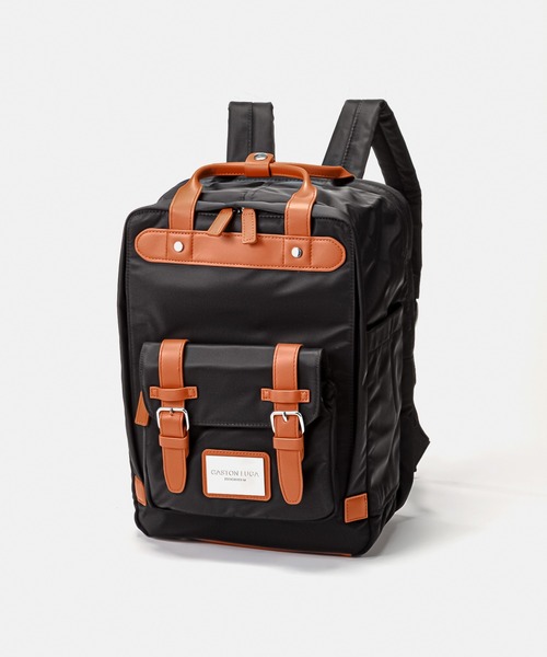 GASTON LUGA（ガストンルーガ）の「GASTON LUGA BITEN 15 BACKPACK 17.5L ガストンルーガ ビーテン 15 バックパック（バックパック/リュック・メンズ・ブラック/グレー/オリーブ/ブラック×ブラック・FREE）」の2枚目の写真