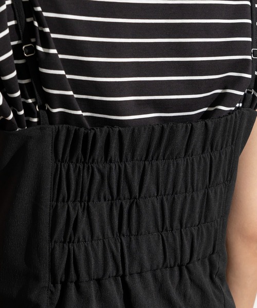 クレープマーメイドキャミワンピース