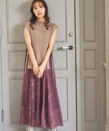 mysty woman | ベストSET花柄キャミワンピース　347156(ワンピース)