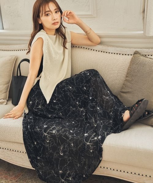 ベストset花柄キャミワンピース Woman ワンピース Mysty ワンピース ドレス ワンピース Woman ミスティウーマン