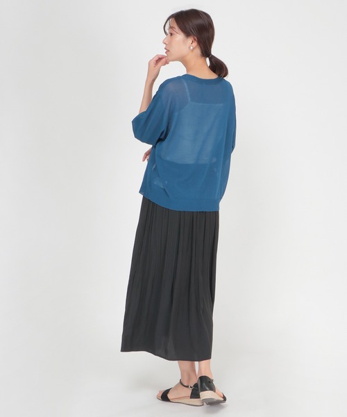 ikka(イッカ)の「カッセンプリーツスカート(スカート・レディース・ブラック/パープル/モカ/その他1・M/L)」の21枚目の写真