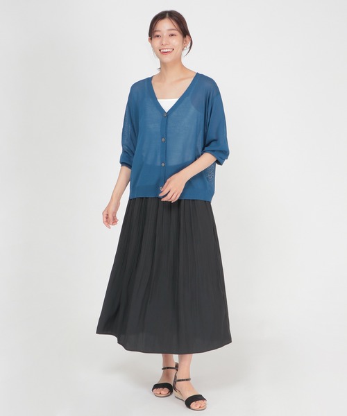 ikka(イッカ)の「カッセンプリーツスカート(スカート・レディース・ブラック/パープル/モカ/その他1・M/L)」の5枚目の写真